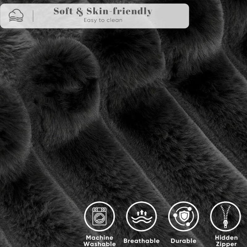 HOMALL 3 in 1 Giant Bean Bag Chair for Adults, Convertible Bean Bag Floor Couch Bed with Washable Cover, High-Density Foam Chair Bed for Living Room, Dorm Room, Office